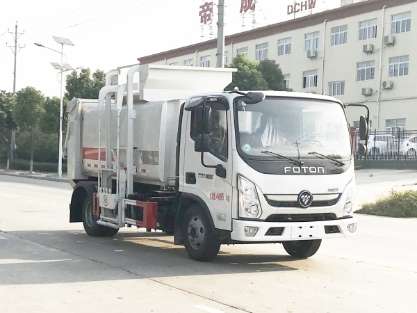HDW5041TCAB6餐厨垃圾车（福田奥铃捷运）6m³