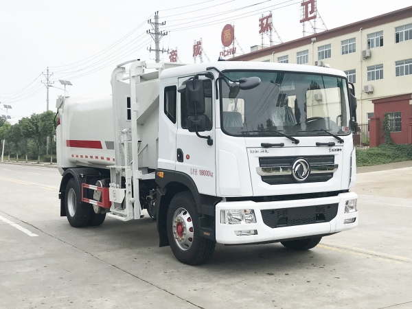 HDW5180TCAE6餐厨垃圾车（东风多利卡D9）9m³