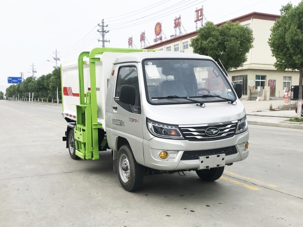 HDW5021ZZZ6自装卸式垃圾车（唐骏欧铃赛菱F3）3~4m³