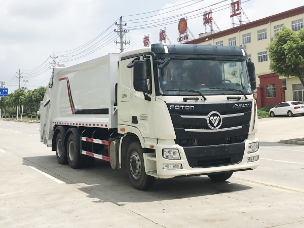 HDW5252ZYSB6型压缩式垃圾车（福田欧曼）18m³