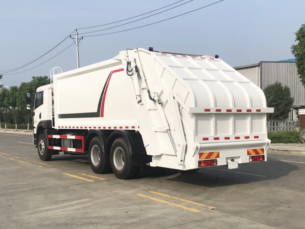HDW5250ZYSC6型压缩式垃圾车(一汽解放)18m³